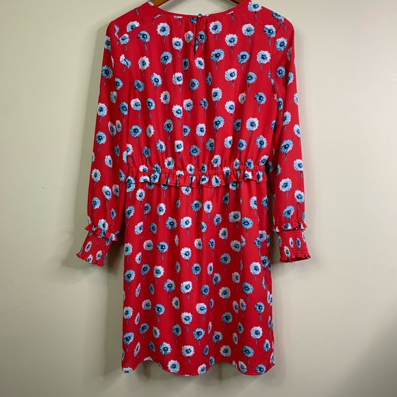 J. crew Factory Floral Dress Long Sleeves - Picture 7 of 11